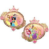 Folieballon Disney Princess Kroon (86cm)