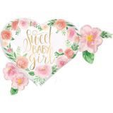 XL Folieballon Sweet Baby Girl (68x50cm)