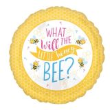 Folieballon What will the little honey bee?