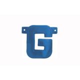 Letterslinger G Blauw
