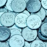 Geboorte Munten Blauw