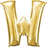 Folie Ballon W Goud 40cm