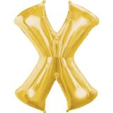 Folie Ballon X Goud 40cm