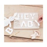 Puzzel Gastenboek Hey Baby Ginger Ray