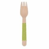 Houten Vork Groen