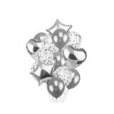 Ballonnentros Set Zilver (14st)