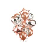 Ballonnentros Set Roségoud