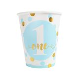 Beker One Blauw/Goud 