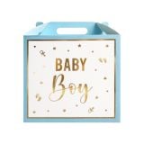Cadeaudoos Baby Boy 12cm (3st)