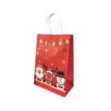 Cadeautasjes Kerstfiguren Rood (6st)