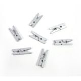 Mini Knijpertjes Zilver (24st)