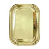 Kartonnen Dienblad Metallic Goud 25X35