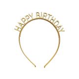 Diadeem HAPPY BIRTHDAY Goud