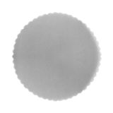 Tule Rondjes Kaal Ø24cm Grijs