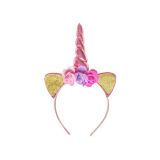 Diadeem Unicorn Roze