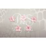 Deco Stoffen Bloem Roze