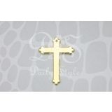 Decoratie Kruis Goud