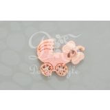 Deco Vilt Kinderwagen Roze