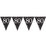 Vlaggenlijn 80 Happy Birthday Sparkling