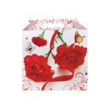 Cadeaudoos Rode Bloemen