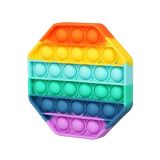 Pop It Fidget Regenboog Achthoek