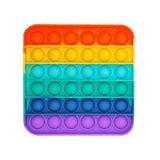 Pop It Fidget Regenboog Vierkant