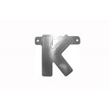Letterslinger K Zilver