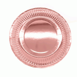Kartonnen bordjes roségoud