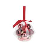 Mini Kerstballen rood