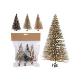 Kerstboompjes op knijper 10cm (3st) 