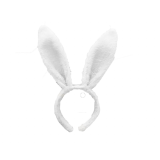 Diadeem Konijnenoren Wit