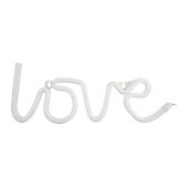Neon LED Lamp 'Love' Geel 