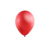 Mini Metallic Ballonnen Rood - 11cm - 20 stuks
