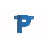 Letterslinger P Blauw