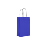Papieren Mini Tasjes Donkerblauw (10st)