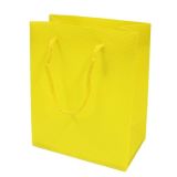 Plastic Cadeautas S Geel (12st)