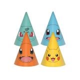Feesthoedjes Pokemon 16cm (8st) 