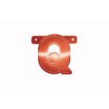 Letterslinger Q Rood
