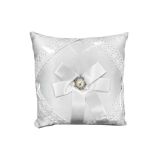 Ringkussen 'Dhalia' Wit M