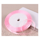 Satijnlint 6mm Roze