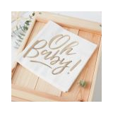 Servetten Oh Baby! Ginger Ray (16st) 