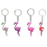 Flamingo sleutelhanger