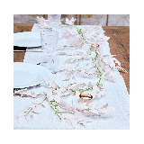 Slinger Tafeldeco Roze Ruscus & Groene takken Ginger Ray