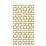 Uitdeelzakjes Cellofaan Dots Goud (12st)