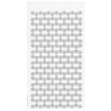 Uitdeelzakjes Cellofaan Dots Zilver (12st)