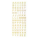 Strass Letters Goud (84st)
