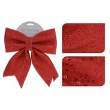 Kerstdeco Strik XL Rood