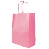 Papieren Tasje Roze (10st)