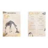 Voorspellingskaarten Baby Safari (20st)