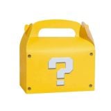 Vouwdoos Vraagteken Geel (6st) 